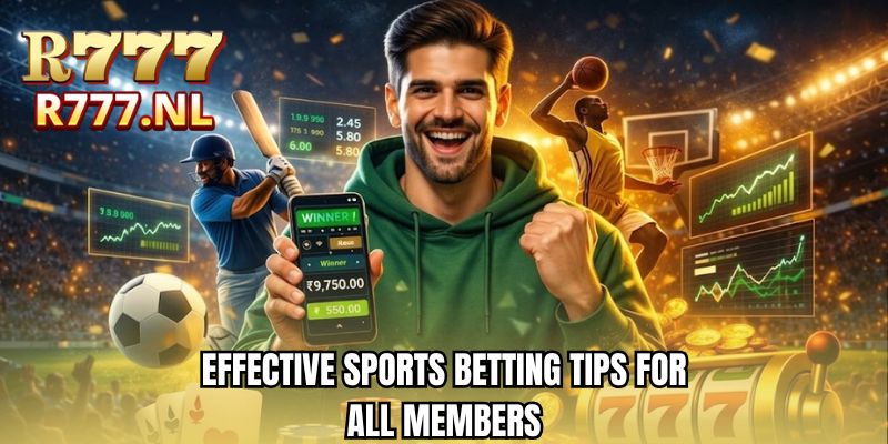Effective sports betting tips for all members