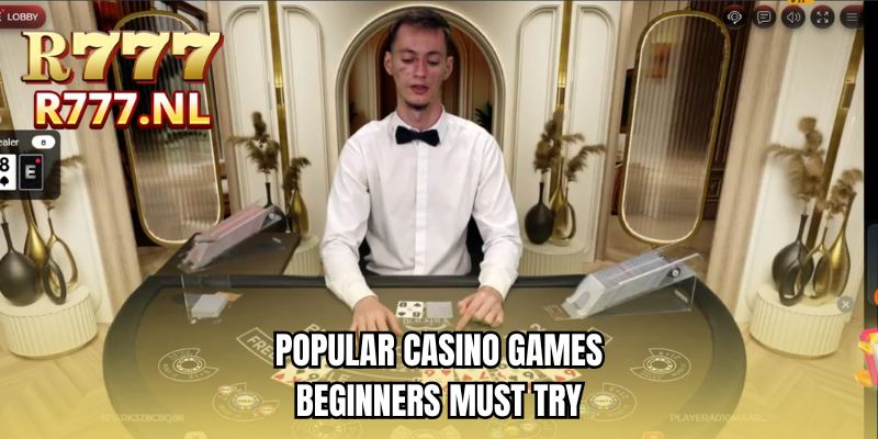 Popular casino games beginners must try